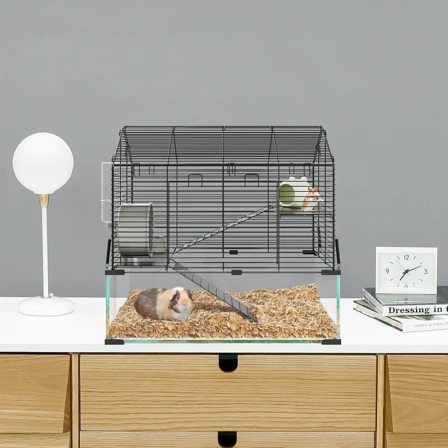 Metal Hamster Cage | Woof and Whiskers