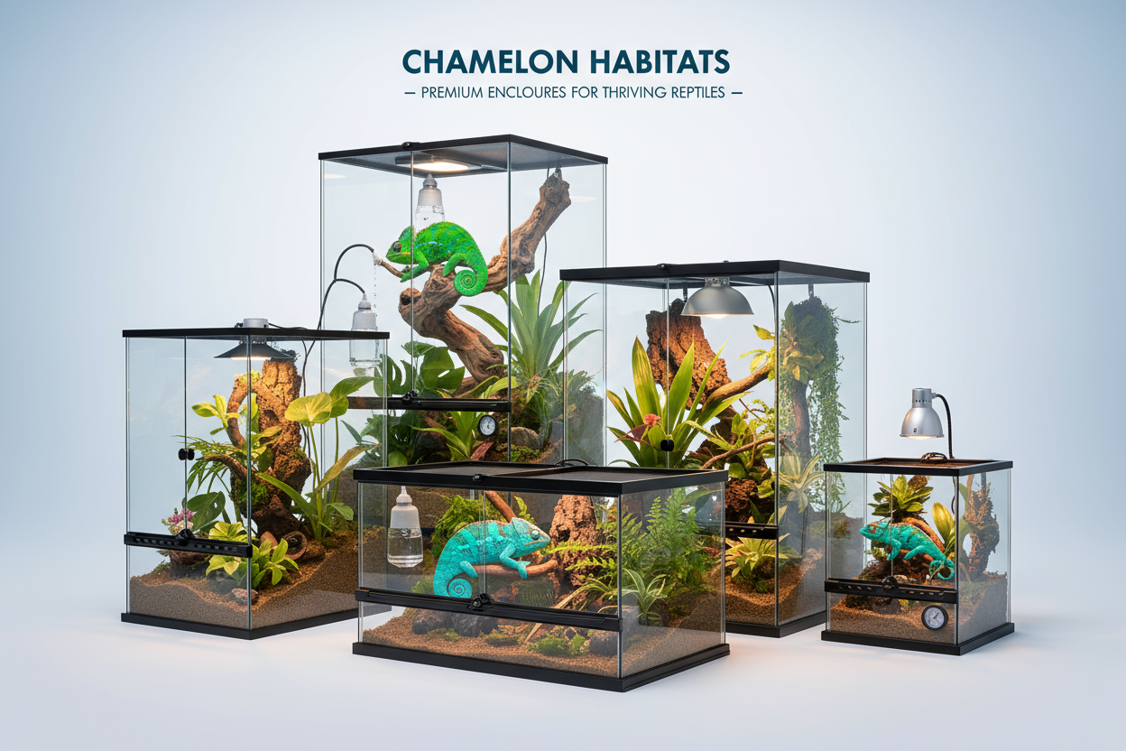 Chameleon Reptile Cage | The Woof & Whiskers Co.