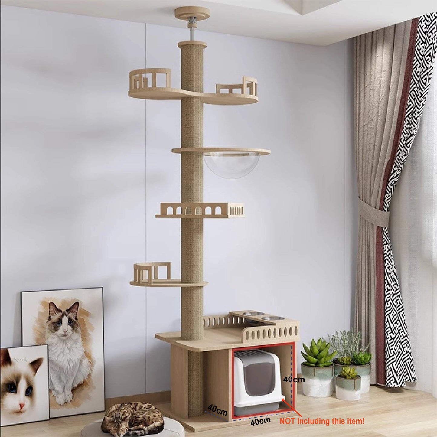 Large Cat Scratching Post