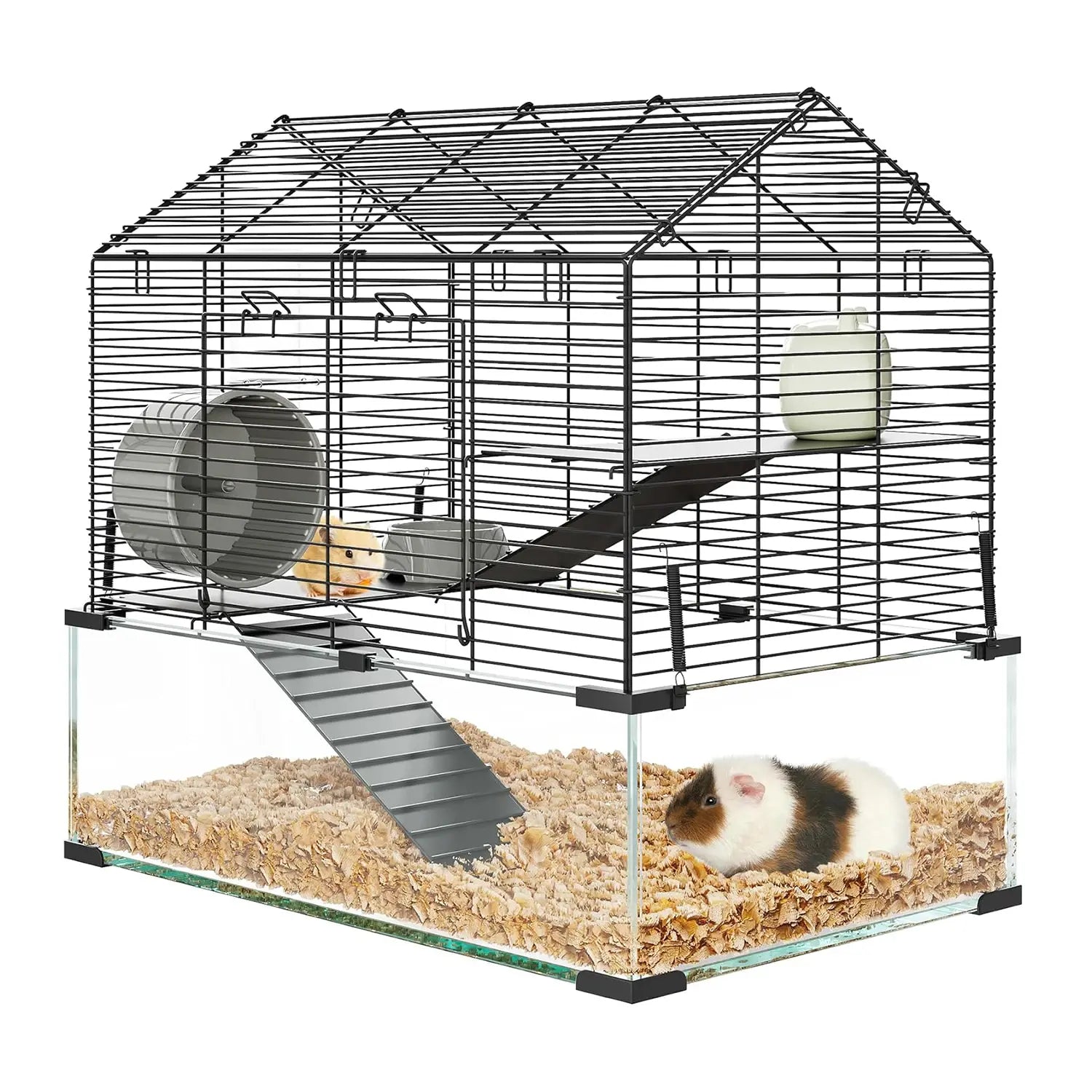 Metal Hamster Cage | Woof and Whiskers