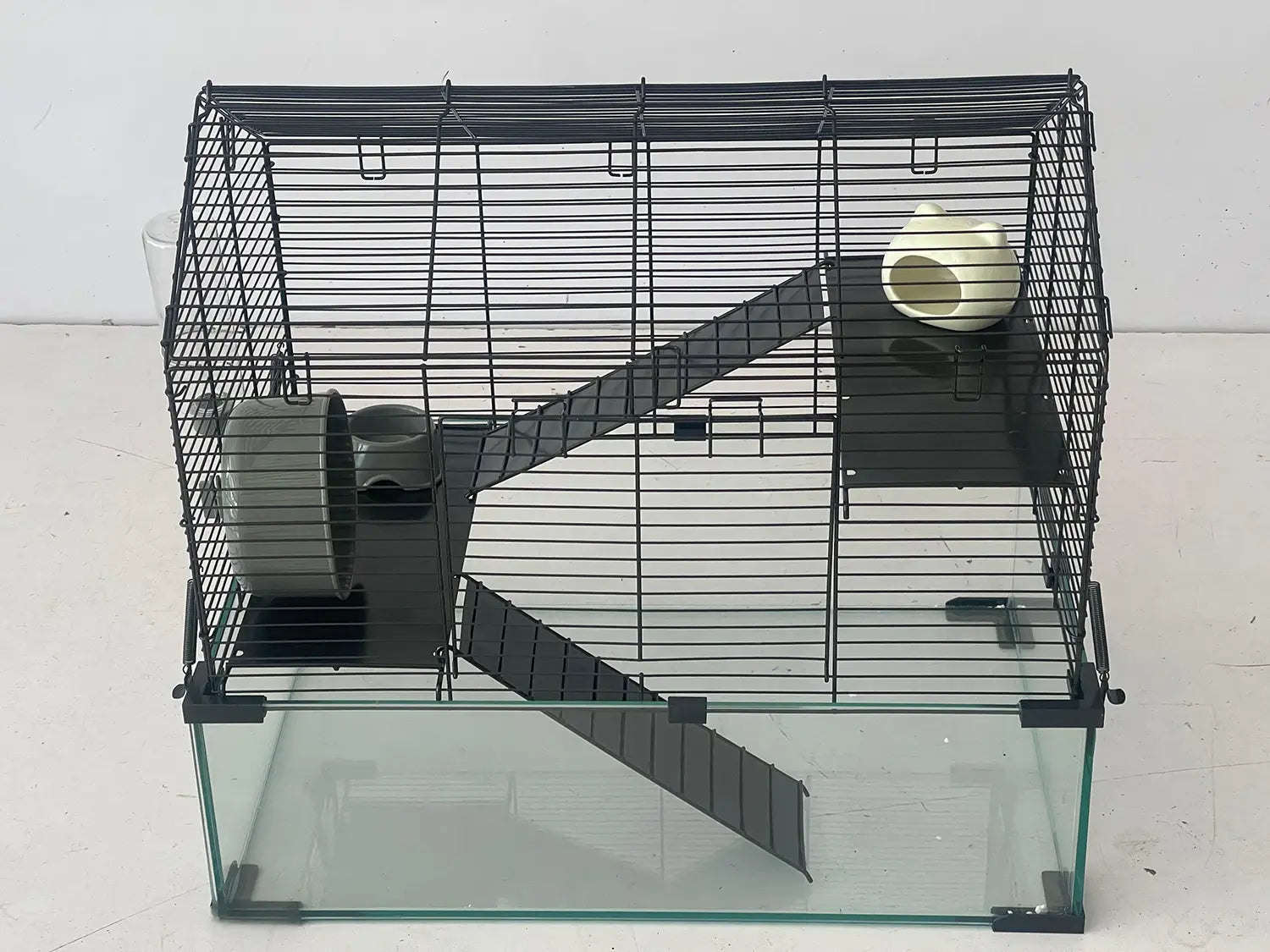 Metal Hamster Cage | Woof and Whiskers