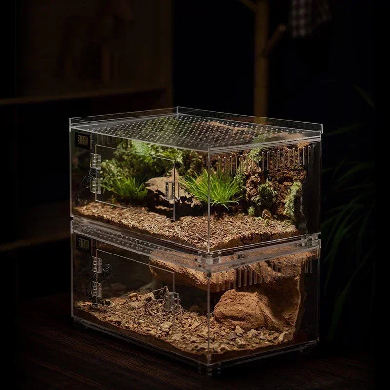 Snake Reptile Cage | Durable Acrylic Enclosure for Reptiles